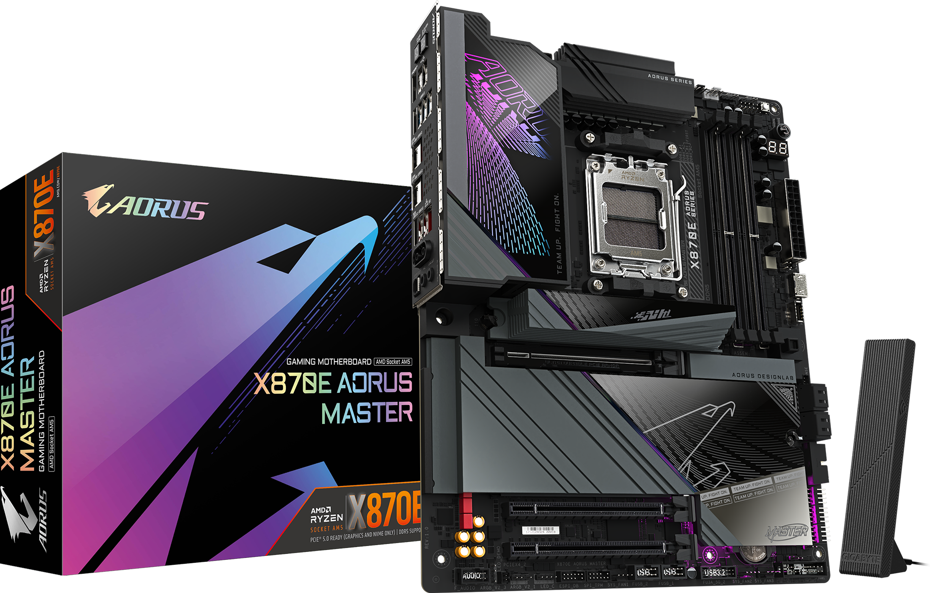 Материнская плата Gigabyte X870E AORUS MASTER (AM5, AMD X870E, DDR5)