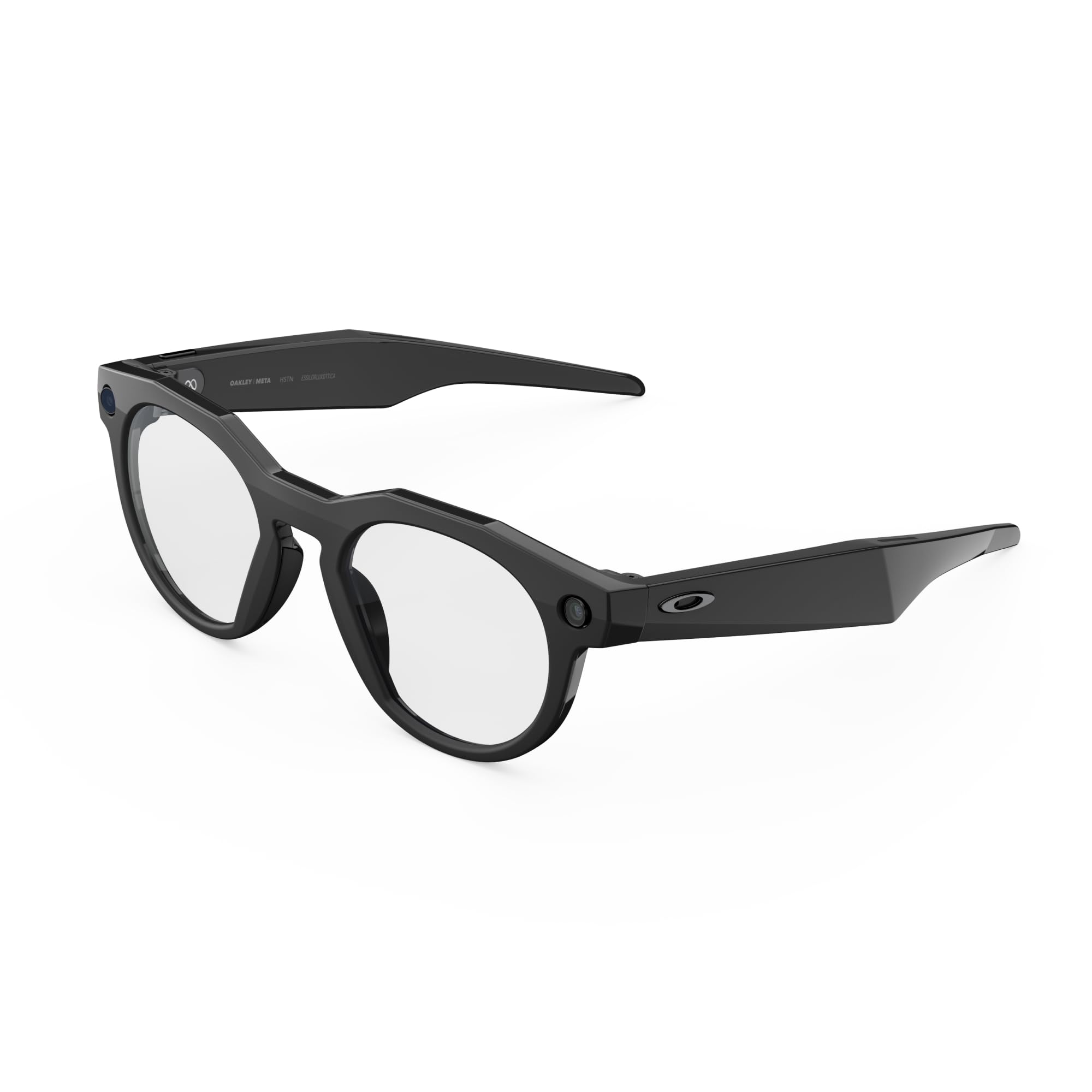 Oakley Meta HSTN — умные очки, Black, прозрачные линзы, камера 12 МП