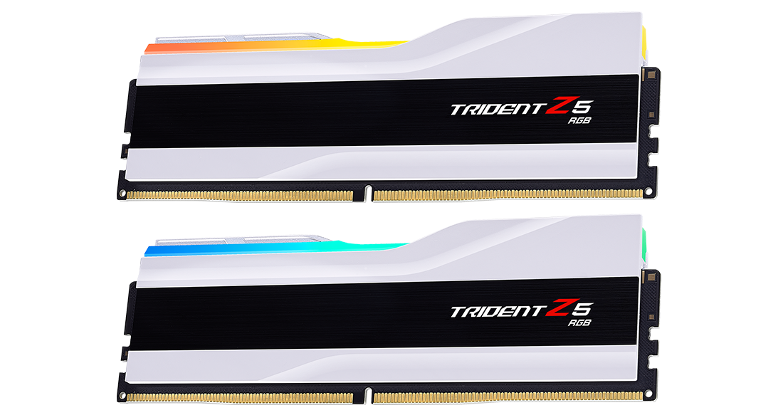 G.SKILL Trident Z5 RGB DDR5-6400 CL32 96GB (2x48GB) White F5-6400J3239F48GX2-TZ5RW