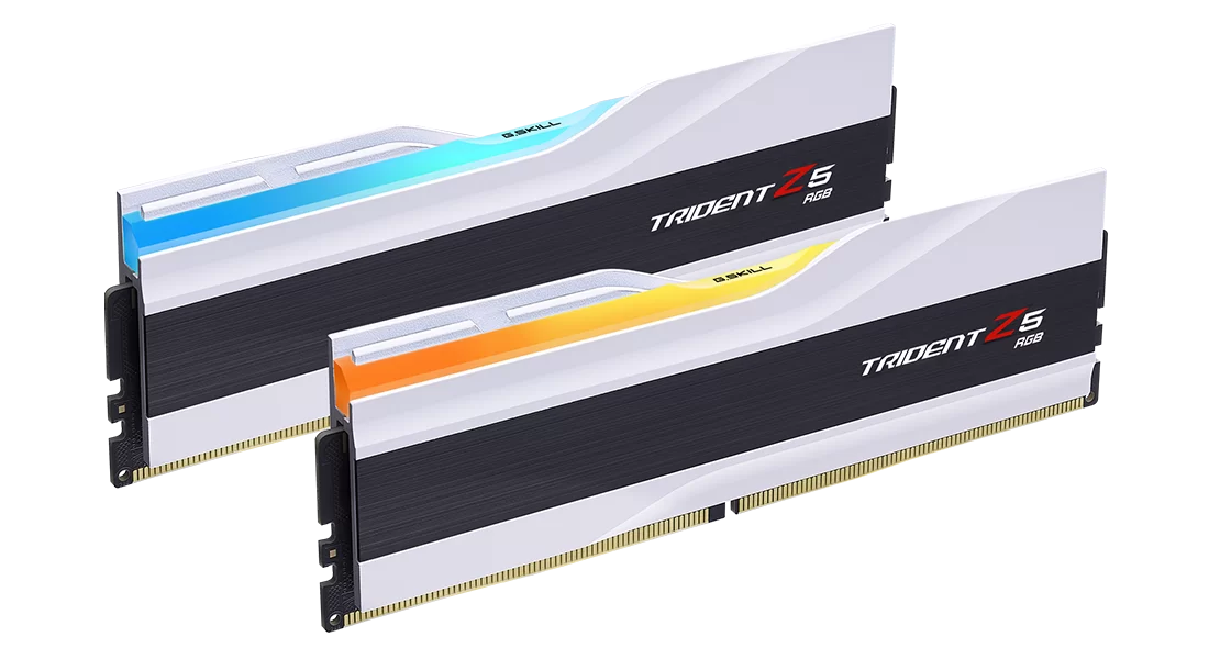 Оперативная память G.SKILL Trident Z5 RGB White DDR5 64GB (2x32GB) 6400MT/s CL32 F5-6400J3239G32GX2-TZ5RW