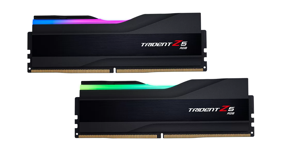 Оперативная память G.Skill Trident Z5 RGB DDR5-7800 32GB (2x16GB) CL36 Matte Black F5-7800J3646H16GX2-TZ5RK