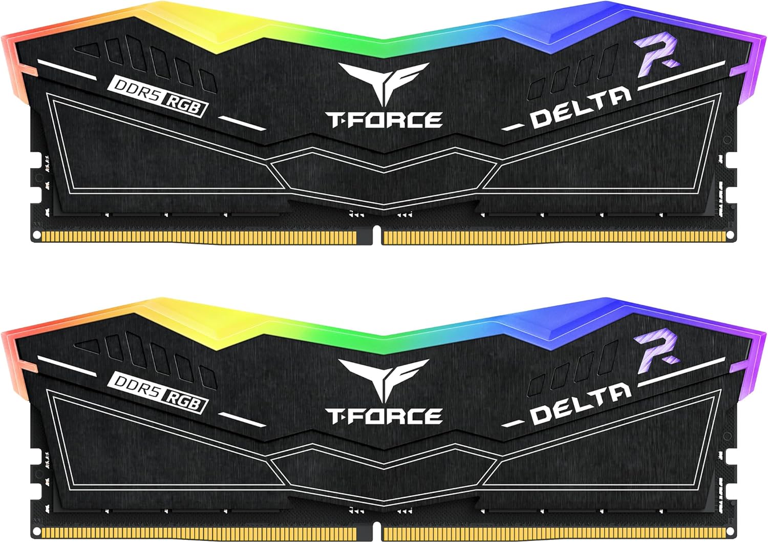 Оперативная память TEAMGROUP T-Force Delta RGB DDR5 32GB (2x16GB) 6400MHz CL38 (FF3D532G6400HC38JDC01)