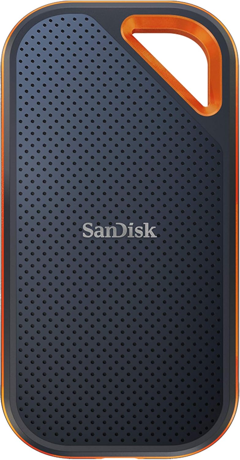 SanDisk Extreme PRO Portable SSD V2 2ТБ, внешний SSD USB-C (SDSSDE81-2T00-G25)