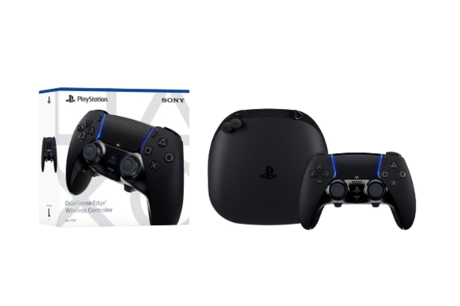 Sony DualSense Edge Wireless Controller — беспроводной про-геймпад для PS5, Midnight Black