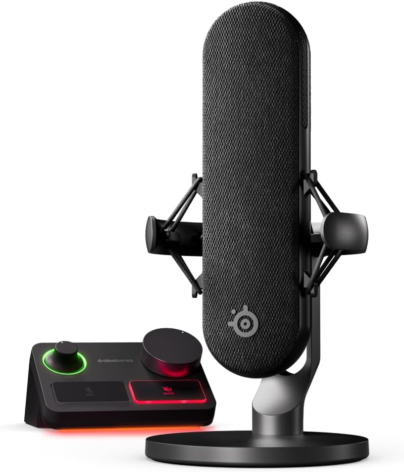 SteelSeries Alias Pro Kit — XLR-микрофон + Stream Mixer